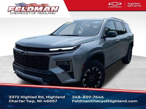 Sterling Gray Metallic 2024 Chevrolet Traverse Z71