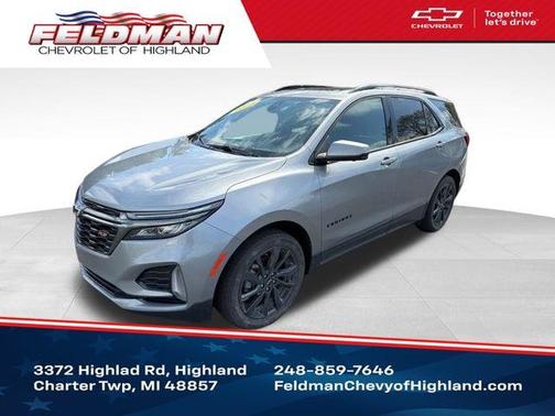 Sterling Gray Metallic 2023 Chevrolet Equinox RS