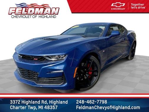 Riverside Blue Metallic 2023 Chevrolet Camaro 2SS