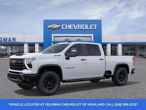 Summit White 2026 Chevrolet Silverado 2500 ZR2