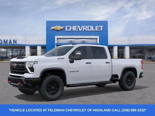 Summit White 2026 Chevrolet Silverado 2500 ZR2