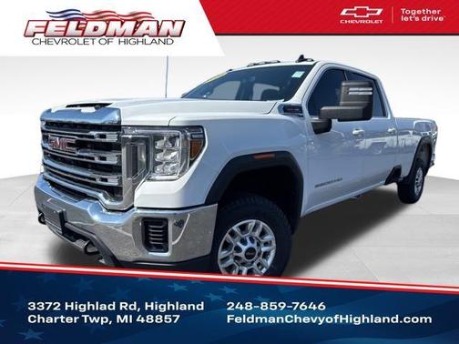 Summit White 2021 GMC Sierra 2500 SLE