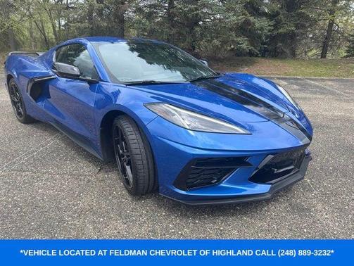 Elkhart Lake Blue Metallic 2023 Chevrolet Corvette Stingray w/1LT