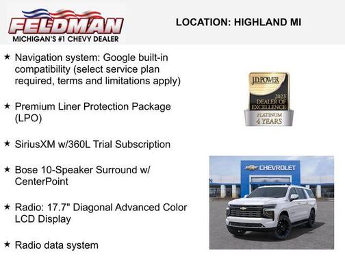 2025 Chevrolet Suburban High Country