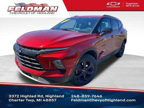 Radiant Red 2024 Chevrolet Blazer LT