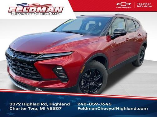 Radiant Red 2024 Chevrolet Blazer LT