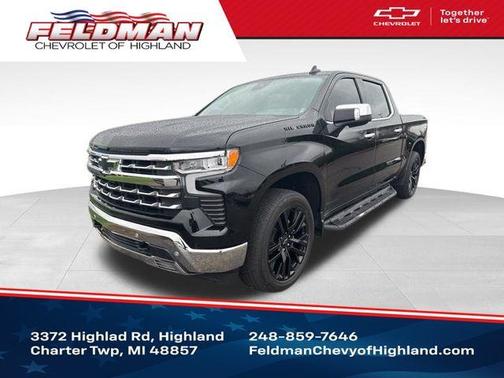 Black 2024 Chevrolet Silverado 1500 LTZ