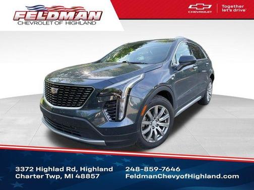 Shadow Metallic 2020 Cadillac XT4 Premium Luxury