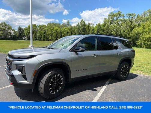 Sterling Gray Metallic 2024 Chevrolet Traverse Z71