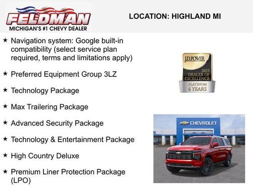 2026 Chevrolet Suburban High Country