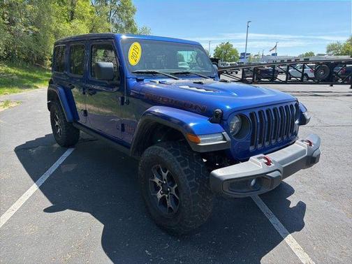 Ocean Blue Metallic 2019 Jeep Wrangler Unlimited Rubicon