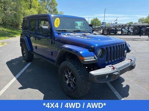 Ocean Blue Metallic 2019 Jeep Wrangler Unlimited Rubicon