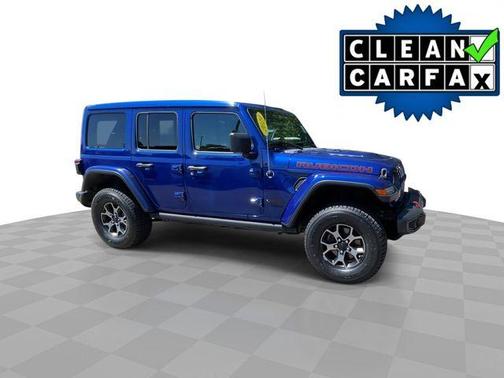 Ocean Blue Metallic 2019 Jeep Wrangler Unlimited Rubicon