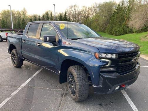 Northsky Blue Metallic 2021 Chevrolet Silverado 1500 LT Trail Boss