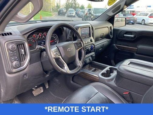 Northsky Blue Metallic 2021 Chevrolet Silverado 1500 LT Trail Boss