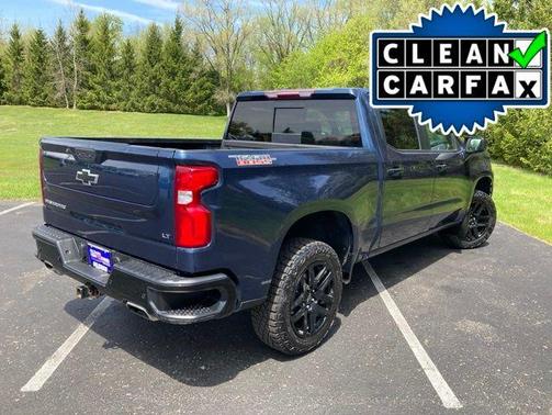 Northsky Blue Metallic 2021 Chevrolet Silverado 1500 LT Trail Boss