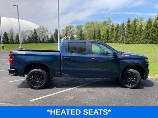 Northsky Blue Metallic 2021 Chevrolet Silverado 1500 LT Trail Boss