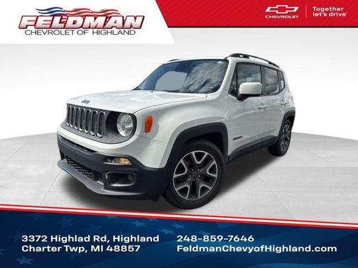 Alpine White 2016 Jeep Renegade Latitude
