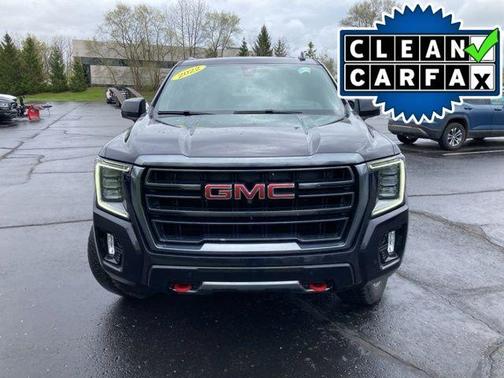 Midnight Blue Metallic 2022 GMC Yukon XL AT4