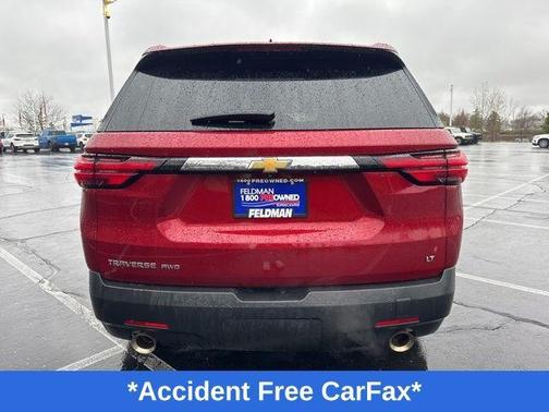 Radiant Red 2023 Chevrolet Traverse LT Cloth