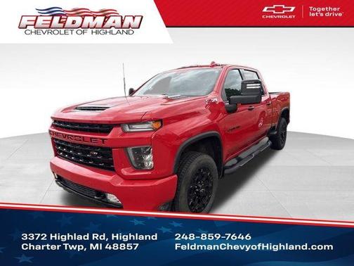 Red 2021 Chevrolet Silverado 2500 LTZ