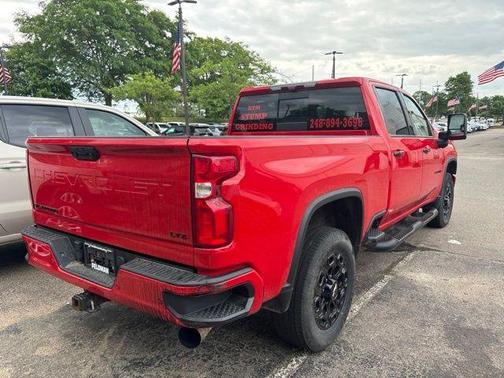 Red 2021 Chevrolet Silverado 2500 LTZ