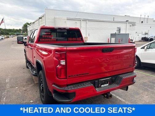 Red 2021 Chevrolet Silverado 2500 LTZ