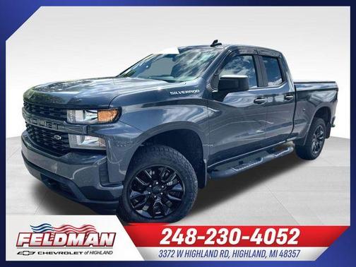 Shadow Gray Metallic 2020 Chevrolet Silverado 1500 Custom