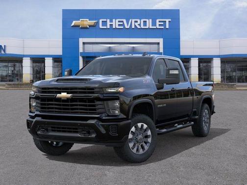 Black 2026 Chevrolet Silverado 2500 Custom