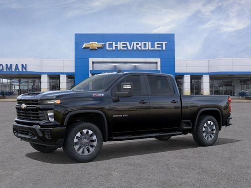 Black 2026 Chevrolet Silverado 2500 Custom