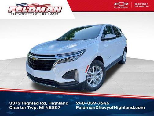Summit White 2024 Chevrolet Equinox LT