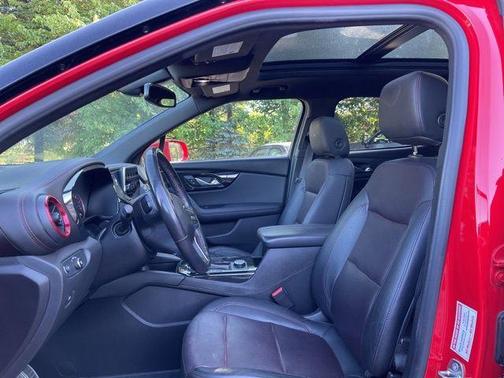 Red 2019 Chevrolet Blazer RS
