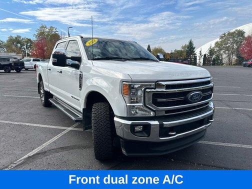 Oxford White 2022 Ford F-250 Lariat