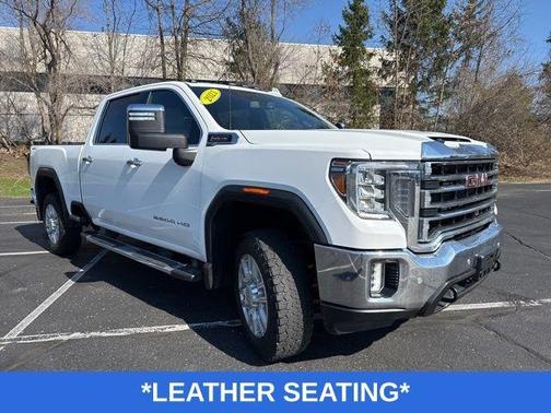 Summit White 2021 GMC Sierra 2500 SLT