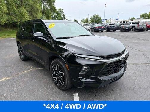 Black 2024 Chevrolet Blazer RS