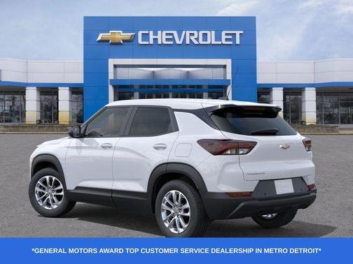 Summit White 2026 Chevrolet Trailblazer LS