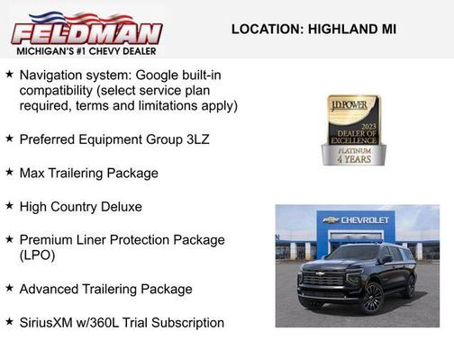 2025 Chevrolet Suburban High Country