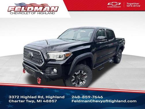 Midnight Black Metallic 2019 Toyota Tacoma TRD Off Road