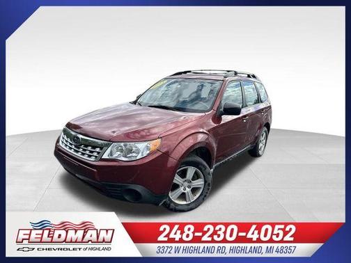 Camellia Red Pearl 2011 Subaru Forester 2.5X