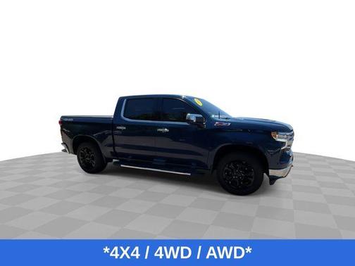 Northsky Blue Metallic 2022 Chevrolet Silverado 1500 LTZ