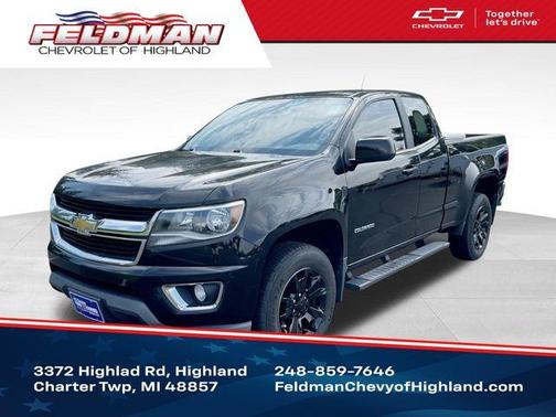 Black 2015 Chevrolet Colorado LT