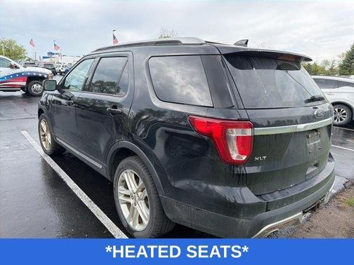 Shadow Black 2017 Ford Explorer XLT
