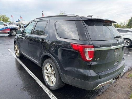 Shadow Black 2017 Ford Explorer XLT