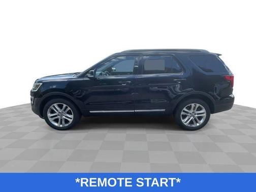 Shadow Black 2017 Ford Explorer XLT