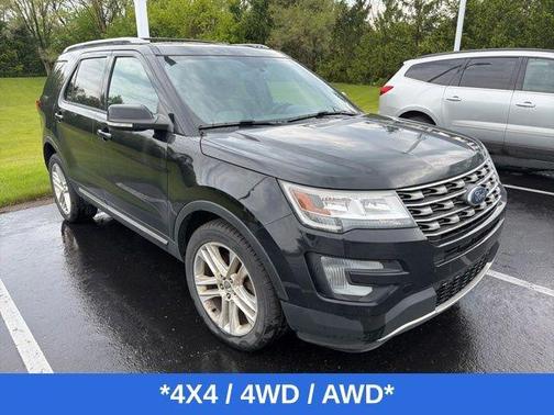 Shadow Black 2017 Ford Explorer XLT