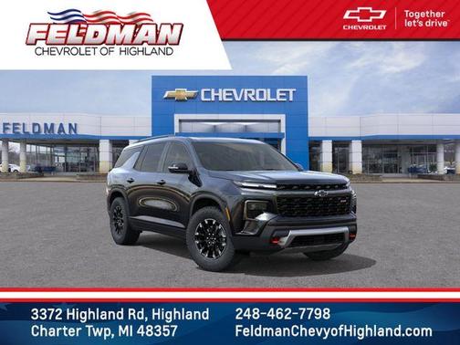 Mosaic Black Metallic 2026 Chevrolet Traverse Z71