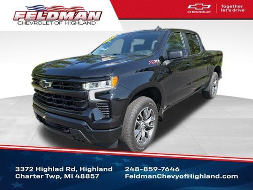 Black 2022 Chevrolet Silverado 1500 RST