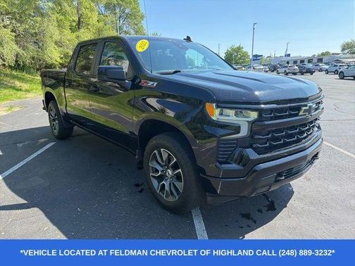 Black 2022 Chevrolet Silverado 1500 RST