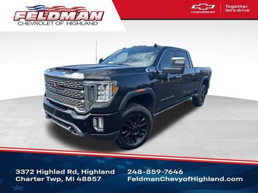 Ebony Twilight Metallic 2021 GMC Sierra 2500 Denali