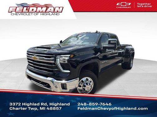 Black 2024 Chevrolet Silverado 3500 LTZ